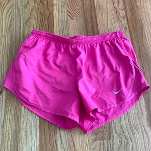 Nike Dri Fit Running Shorts Size Small Hot Pink